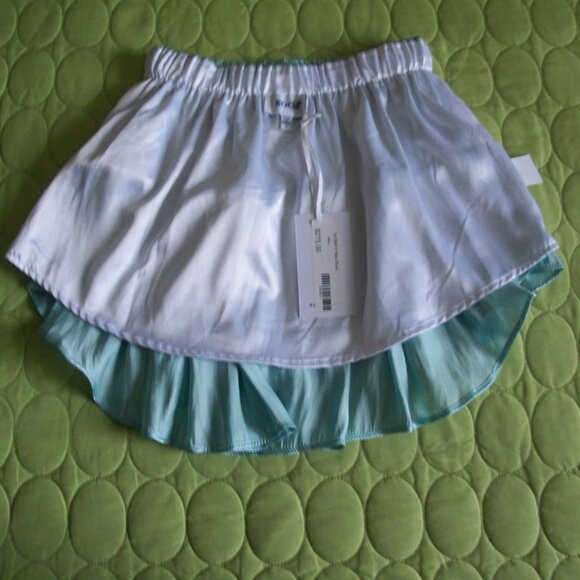 NWT Koch Ivy Mini Skirt  in "SEA GLOSS" Size S - Picture 7 of 12